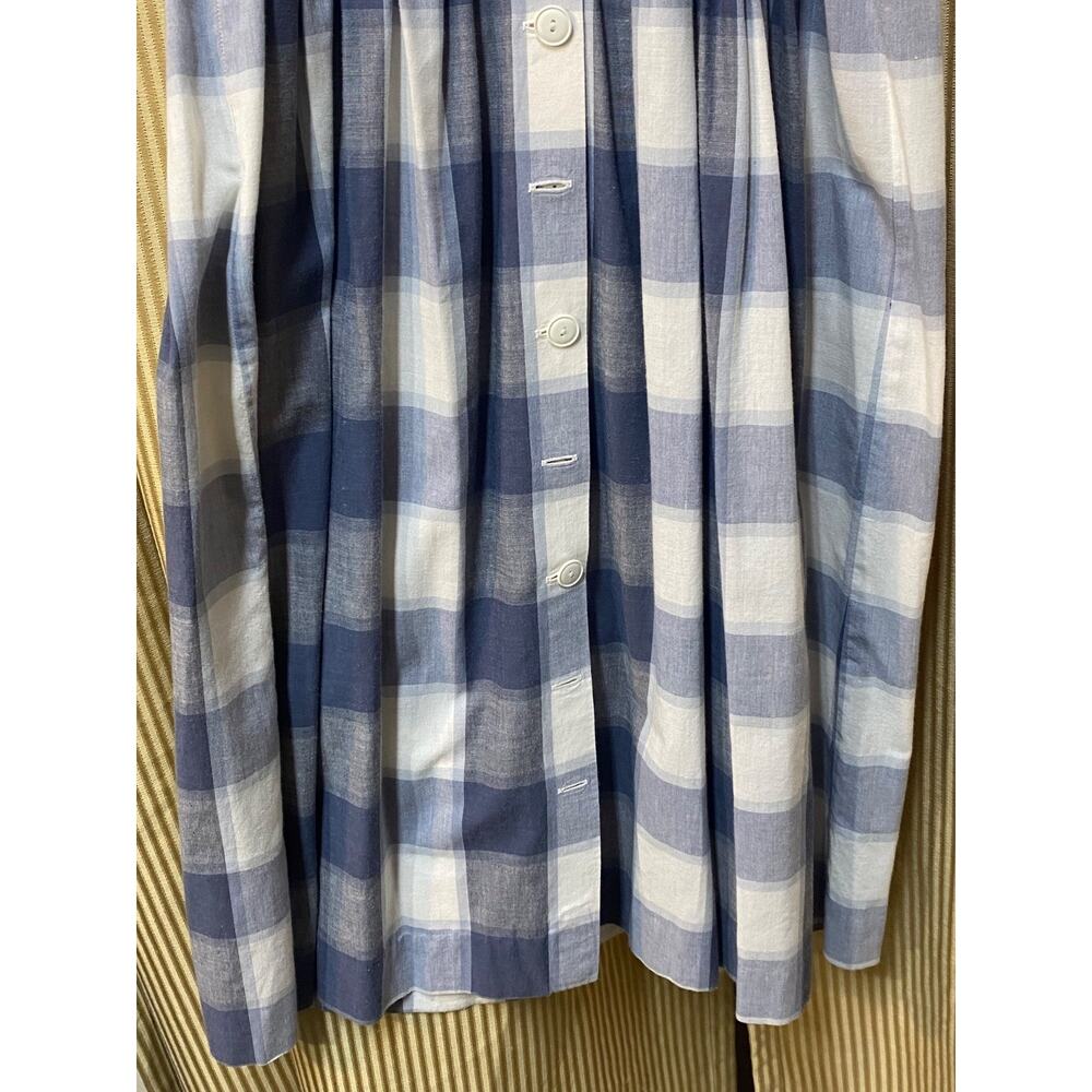 Vintage Kate By Kathryn Conover Dress 4 Plaid Checkered Modest Cottage - Picture 10 of 16